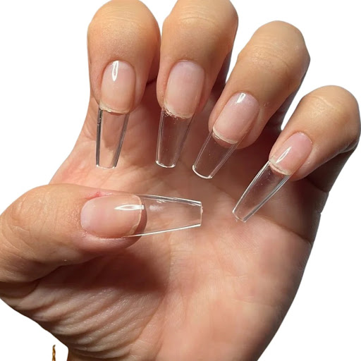 Lange Gel-X Soft-Gel Extensions im Juliet Nagelstudio Hamburg