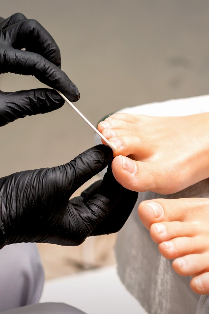 Premium Pediküre Behandlung im Juliet Nagelstudio Hamburg